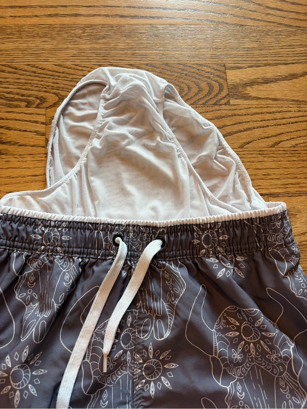 Zyia Boys Swim Trunks Grey Western